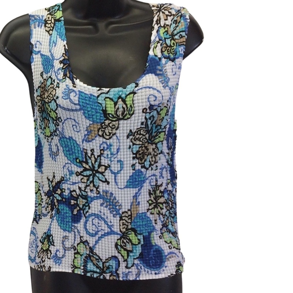 NICOLA sleeveless Stretchy Top Sz.L - Picture 4 of 8